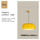 Axyaa Nordic Pumpkin Chandelier & Table Lamps Set for Modern Living Room Décor