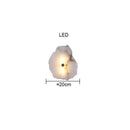 Axyaa Marble Wall Lamp: Modern Light Luxury for Bedroom, TV Background, Aisle & Corridor.