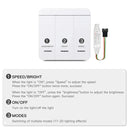 Axyaa Running Water Flow LED Strip Light with Wireless Controller