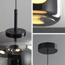 Axyaa Glass Pendant Lighting for Kitchen Dining Bedroom - Modern Ceiling Fixture