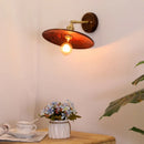 Axyaa Nordic Wood LED Wall Lamp with Pull Chain Switch