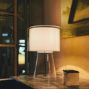 Axyaa Glass Lampshade LED Desk Lamp Minimalist Bedroom Light Fixtures