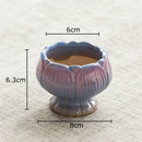 Lotus Shape Ceramic Vase by Axyaa: Elegant Table Decor for Flowers & Plants