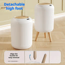 Axyaa Smart Sensor Wood Grain Trash Can: Automatic, Luxury, and Hands-Free Solution