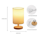 Axyaa Nordic Wood USB LED Desktop Lamp