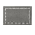 Axyaa Burlap Geometric Placemats: Rustic Heat Resistant Farmhouse Table Mats