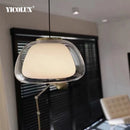 Axya Glass LED Chandelier Nordic Pendant Lights Indoor Light Fixture