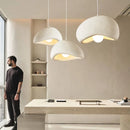 Axyaa Wind Cloud Chandelier: Unique Cement Pendant Light for Home Decor & Restaurant