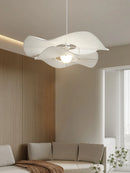 Axyaa Nordic Minimalist Fabric LED Ceiling Chandelier for Home Decor