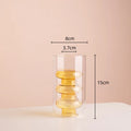 Axyaa Double Glazing Stained Glass Vase Hydroponics Terrarium Home Decoration