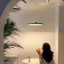 Axyaa Modern Rocker Dining Chandelier: LED Foldable Long Arm Lamp for Minimalist Nordic Style