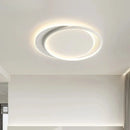 Axyaa LED Round Ceiling Lamp - Modern Minimalist for Bedroom, Dining Room, Living Room