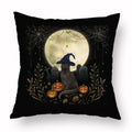Axyaa Psychedelic Moon Pillowcase for Bedroom and Living Room Decor