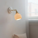 Axyaa Ceramic Pumpkin LED Wall Light - Nordic Minimalism Wandlamp
