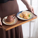 Axyaa Ceramic Fruit Plate Dessert Dish for Kitchen Dining