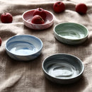 Axya Marble Ceramic Soy Sauce Dishes Set - Nordic Creative Round Kitchen Seasoning Dish