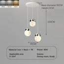 Axyaa Panda Chandelier, 3-Head Long Design for Restaurants, Bars, and Dining Tables