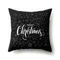 Axyaa Christmas Santa Claus Print Pillow Cover 45X45CM
