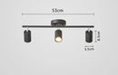 Axyaa Modern GU10 LED Spotlight Ceiling Lights White Black Luminaires