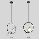 Axya Nordic LED Bird Pendant Chandelier for Modern Living Room Decor