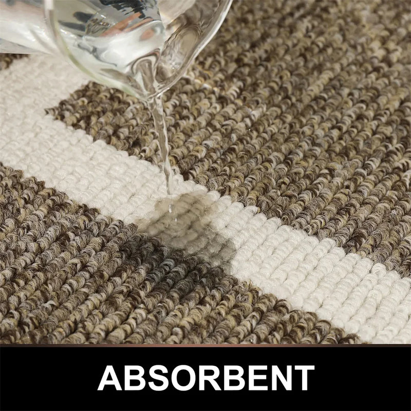 Axyaa Soft Kitchen Rug Non-Slip Entrance Doormat Absorbent Outdoor Mat