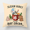 Axyaa Christmas Series Pillowcases 40x40-60x60 Home Decor Customizable for Holiday Celebrations