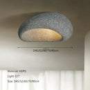 Axyaa Cream Ceiling Lights: Nordic Minimalist LED Chandelier for Bedroom & Living Room