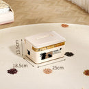 Axyaa Stackable Storage Box Organizer with Lid: Toys, Snacks, Books, Sundries Home Organization