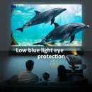 Axyaa M4 800Ansi Lumens Android12 Mini Projector 4K Full HD 1080P WiFi6
