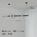 Axyaa Nordic LED U-shaped Chandelier for Living Room, Bedroom, Children's Room - Wall Light