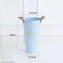 Axyaa Nordic Style Home Flower Shop Flower Bucket Decoration Iron Bucket Flower Arrangement