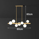 Axyaa Modern LED Pendant Light Chandeliers for Living and Dining Room