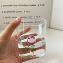 Axyaa Christmas Tree Glass Cup: Festive 3D Tree Mug for Coffee, Wine, Juice, or Milk