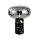 Axyaa Postmodern Glass Ball Marble Desk Lamp