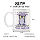 Axyaa Owl Mug for Her Mom Birthday Gifts - Novelty Ceramic Tea Cups 11 oz