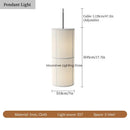 Axyaa Wabi Sabi Cloth Ceiling Chandelier for Living Room and Kitchen - Home Décor Lustre