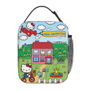 Axyaa Hello Kitty Insulated Lunch Tote for Travel Food Storage - Reusable Thermal Cooler