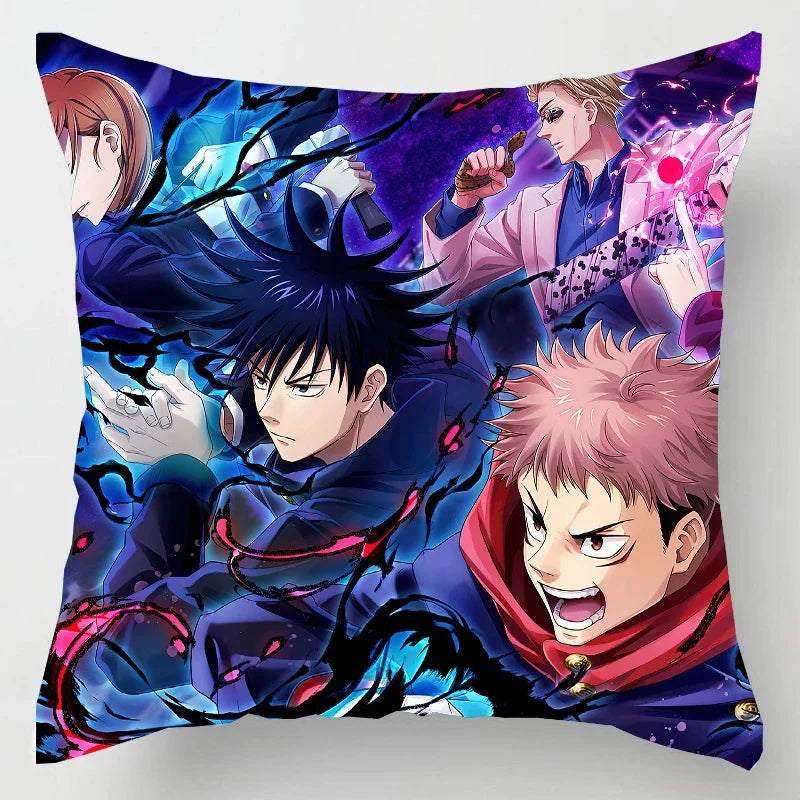 Jujutsu Kaisen Itadori Yuji & Gojo Satoru Pillowcases by Axyaa - Home Decor & Sofa Essential