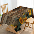 Axyaa Sunflower Plank Table Runner for Home Decor and Party Centerpieces