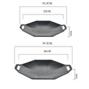 Axyaa Multifunction Outdoor Grill Pan, Non-Stick Camping Cookware & Saucepan