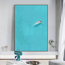 Axyaa Minimalist Girl Wall Art Poster Prints for Living Room Home Decor