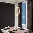 Axyaa LED Glass Pendant Light for Hotel, Living Room, and Restaurant