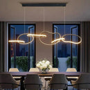Axyaa Modern LED Pendant Chandelier for Living and Dining Room Lighting