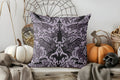 Axyaa Halloween Sugar Skull Pattern Decorative Pillow Cover