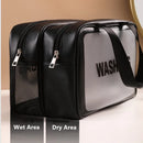 Axyaa Large Capacity Beauty Case Makeup Organizer Storage Wash Bag