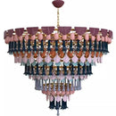 Axyaa Retro Ceramic Pendant Light, LED Dining Room Fixture