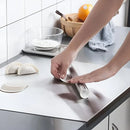Axyaa Stainless Steel Chopping Board - 60*40cm Multifunctional Kitchen Cut Board
