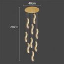 Axyaa Crystal Chandelier Pendant Light for Living and Dining Room Lighting
