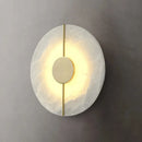 Axyaa Copper Marble LED Wall Light for Modern Luxury Living Room Decor