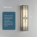 Axyaa Zen Style Wall Lamp for Bedroom Living Room Hotel Hallway Engineering